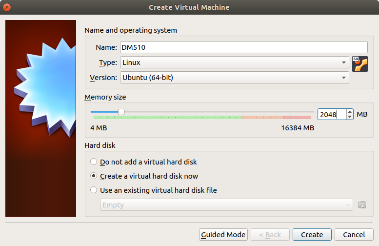 vm new vm